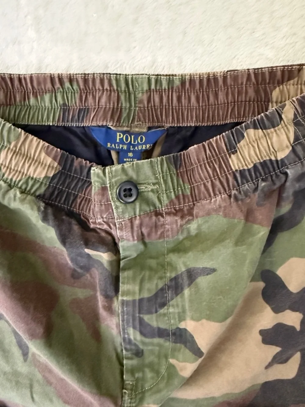 Polo by Ralph Lauren Kids Camouflage Jeans - Green/Brown